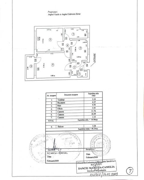 Calea Grivitei 148, 2 Camere,  Et5/7, Vedere libera Credit ipotecar Ideal investitie